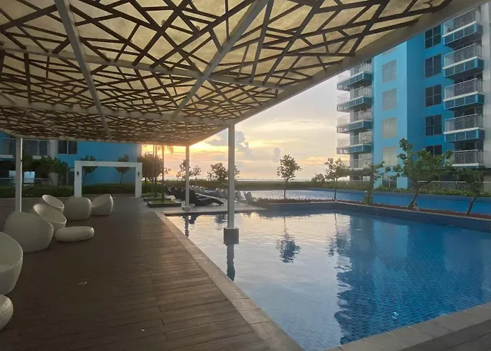 Luxurious 1 & 2 & 3bedrooms Unit With Highrise Oceanfront Cityview Near Airport Okada Solaire Moa Apartamento Manila