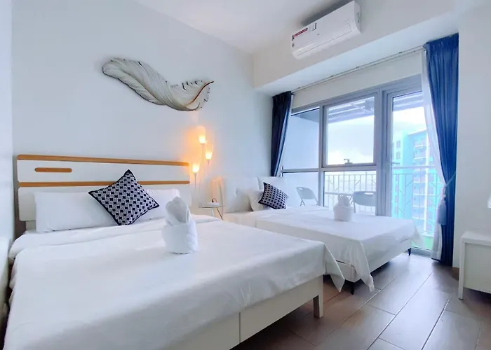 Luxurious 1 & 2 & 3bedrooms Unit With Highrise Oceanfront Cityview Near Airport Okada Solaire Moa Apartamento